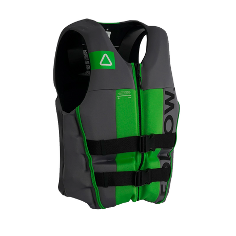 Follow Wake Logo CGA Life Jacket Charcoal Green