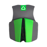 Follow Wake Logo CGA Life Jacket Charcoal Green