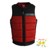 Follow Wake Signal Plus Mens Impact Vest Red