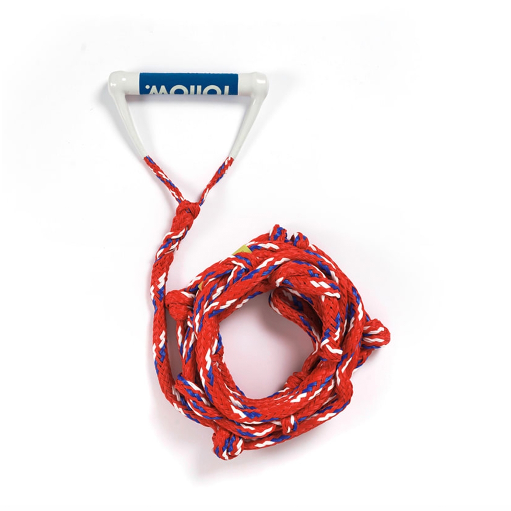 Follow Wake Surf Rope Package Navy Red