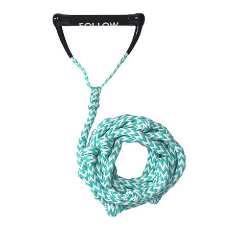 Follow Wake Surf Rope Package Teal