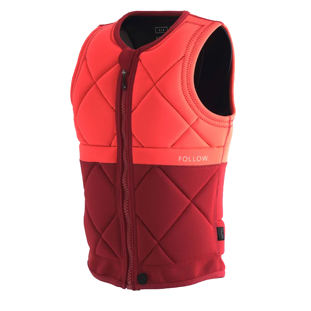 Follow Wake Womens Athena Impact Vest Red