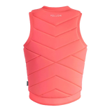 Follow Wake Womens Memphis Impact Vest Fluro Red