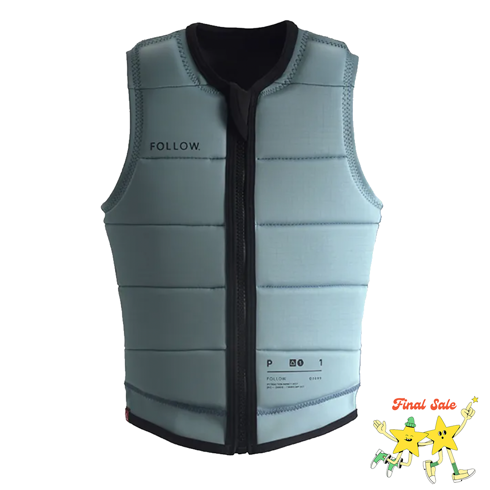 Follow Wake Womens P1 Traction Impact Vest Ocean