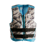 Follow Wake Pop Youth CGA Life Vest Gray/Blue