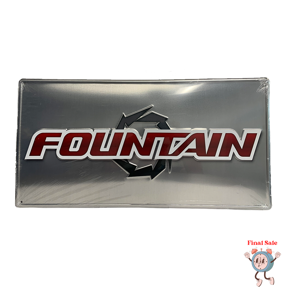 Fountain Boats Aluminum Sign