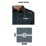 Fountain Boats Tempo Polo Heather Charcoal
