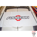 Fountain Boats Towel - Minor Print Blemishes