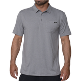 Fountain Pebble Bay Polo Heather Grey