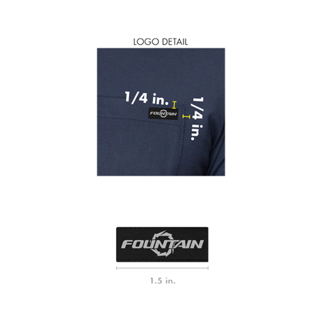 Fountain Pebble Bay Polo Navy