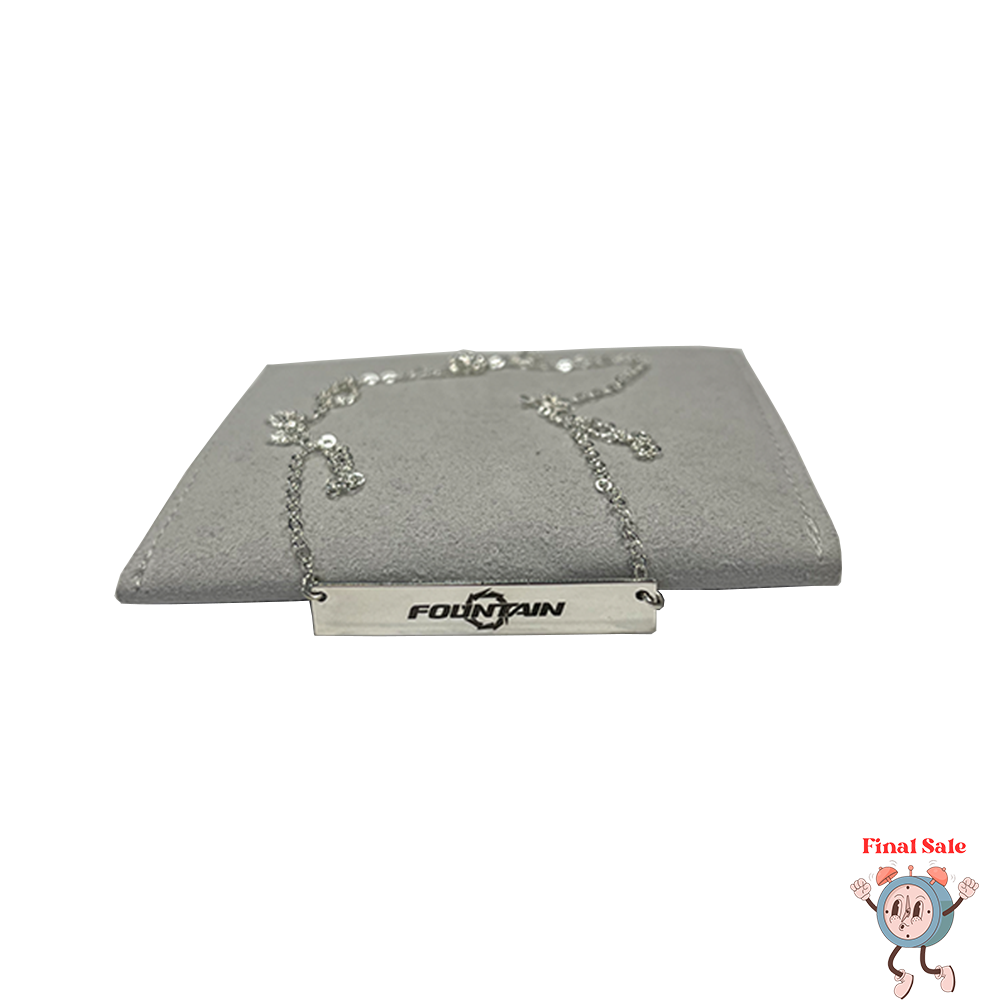 Fountain Powerboats Womens Chain Bar Necklace