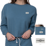 Fountain Womens Cool Breeze Crop Crew