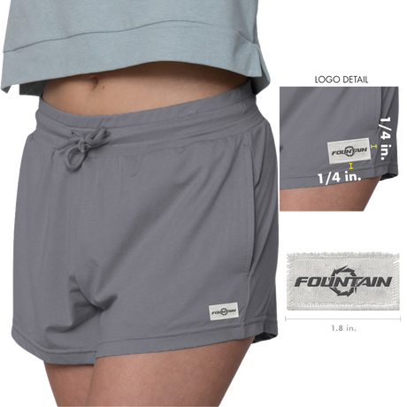 Fountain Womens Loungin Shorts