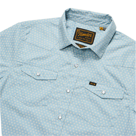 Howler Brother H Bar B Snapshirt Lockhart Floral Blue