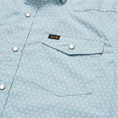 Howler Brother H Bar B Snapshirt Lockhart Floral Blue