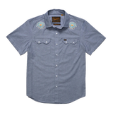 Howler Brothers Crosscut Deluxe Snapshirt Fresh Blooms