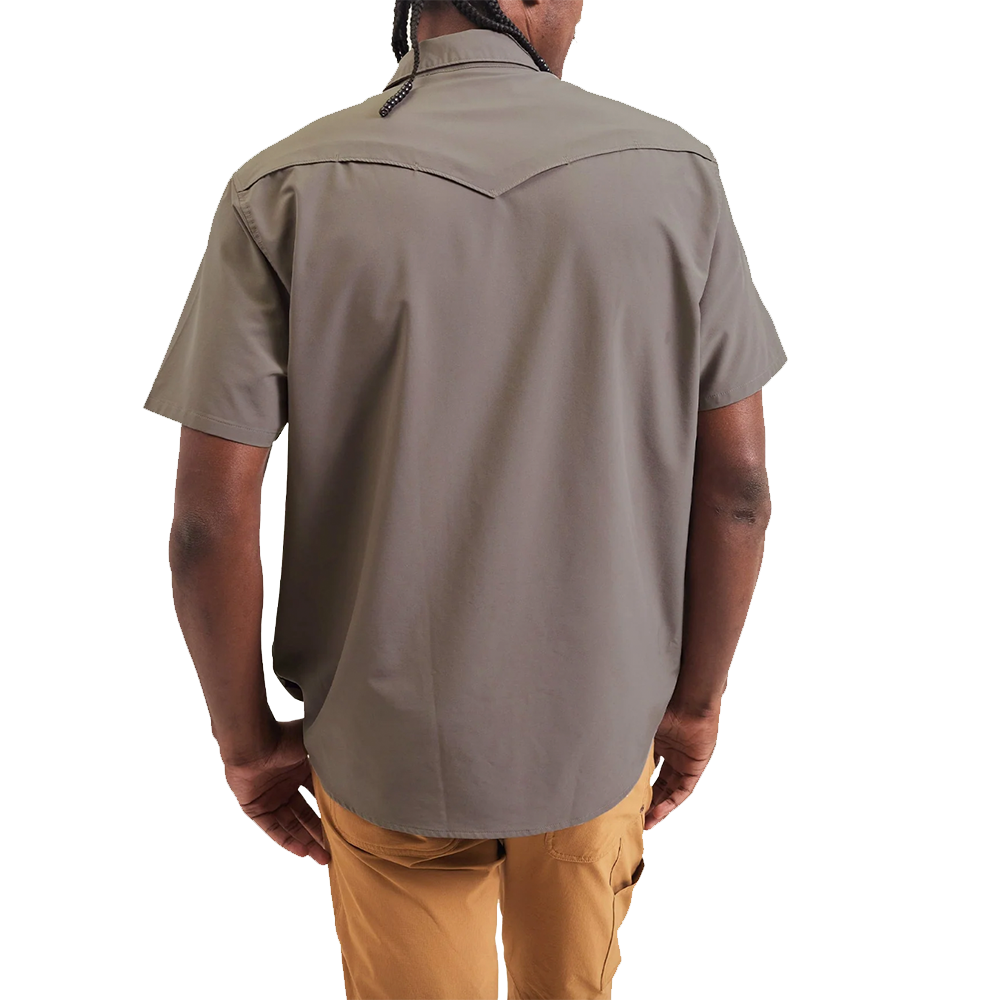 Howler Brothers Emerger Tech Shortsleeve Shirt Ash