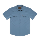 Howler Brothers Emerger Tech Shortsleeve Shirt Berges Blue