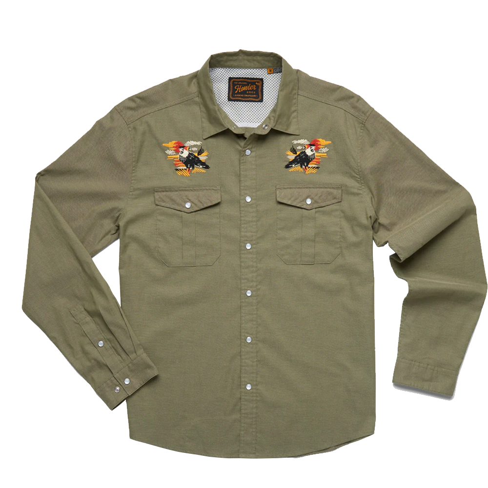 Howler Brothers Gaucho Snapshirt Caracaras