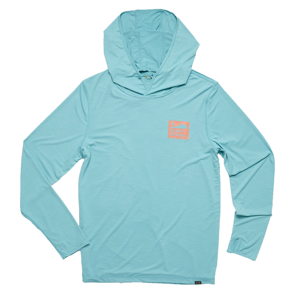 Howler Brothers HB Tech Hoodie Aqua