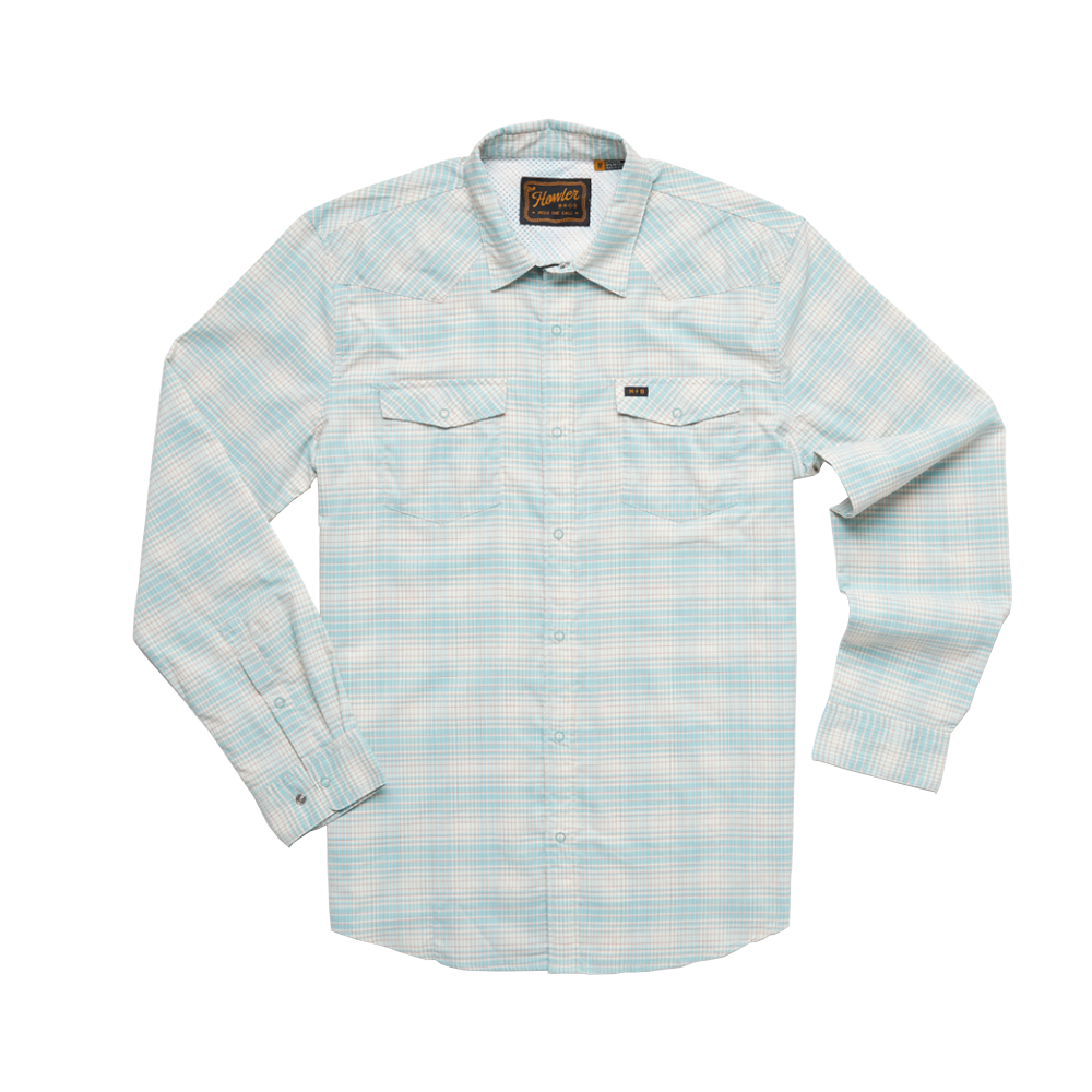 Howler Brothers H Bar B Tech Longsleeve Eason Plaid