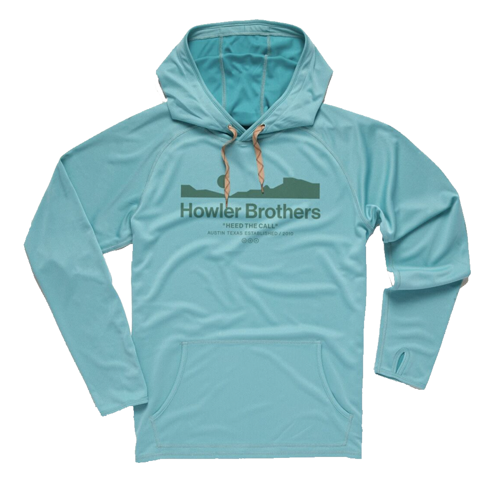 Howler Brothers Loggerhead Nile Blue Hoodie