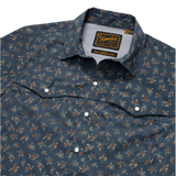 Howler Brothers Open Country Tech Shirt Slate Rancher Floral