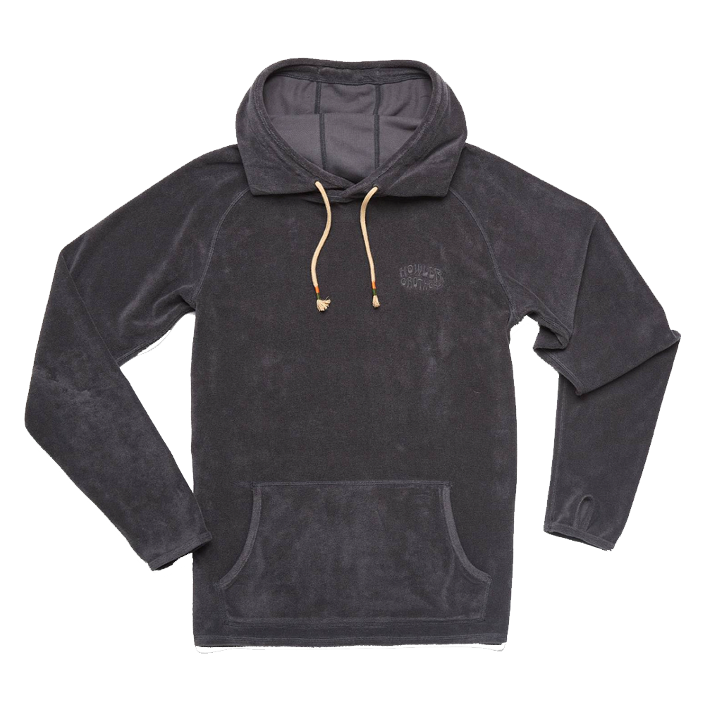 Howler Brothers Terrycloth Hoodie Antique Black