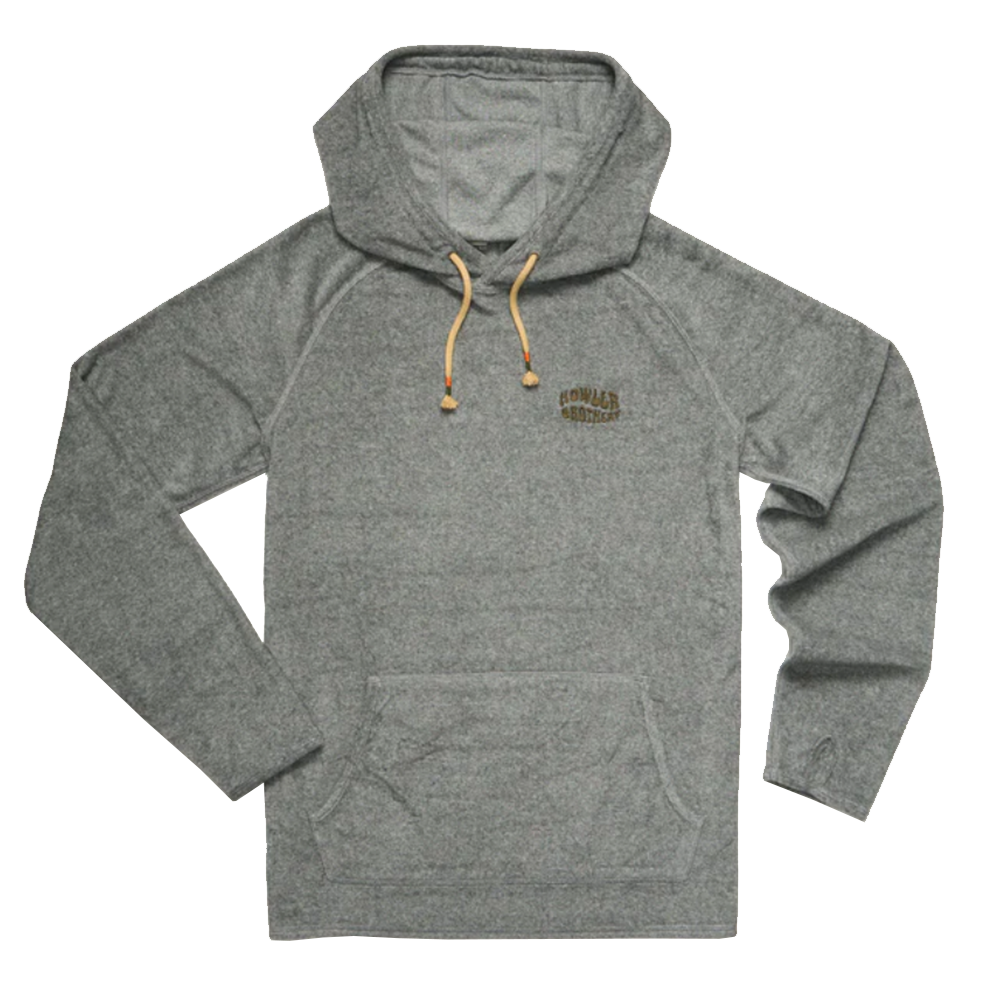 Howler Brothers Terrycloth Hoodie Grey