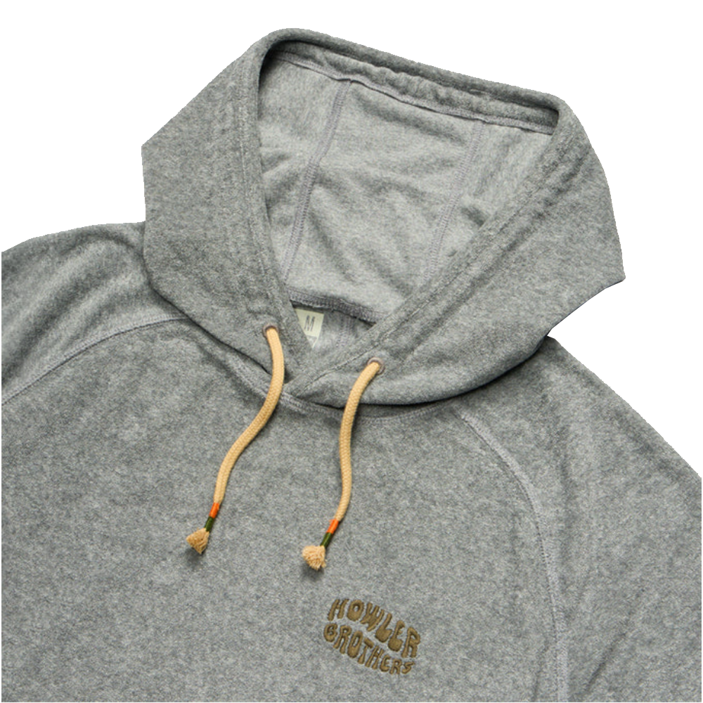 Howler Brothers Terrycloth Hoodie Grey