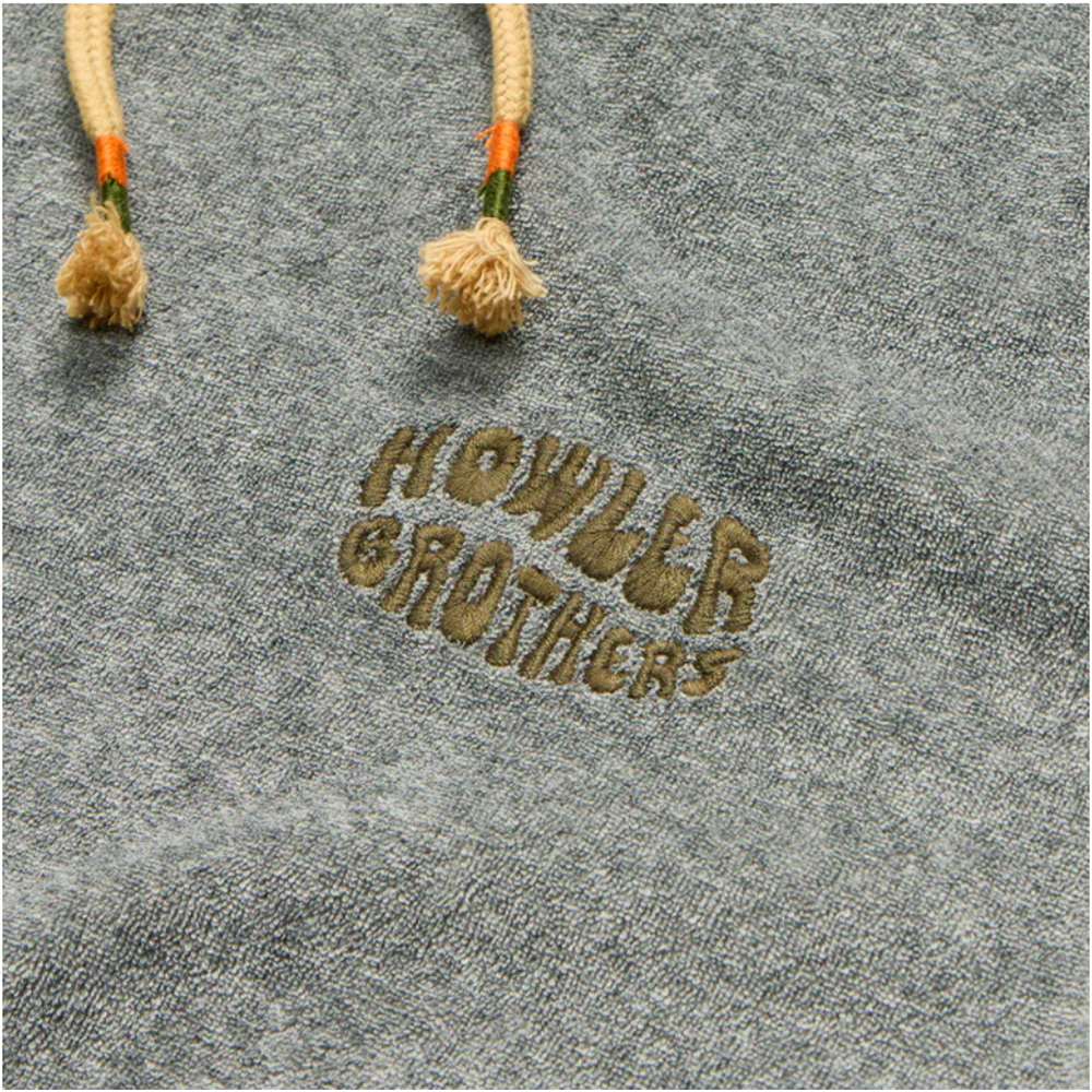Howler Brothers Terrycloth Hoodie Grey