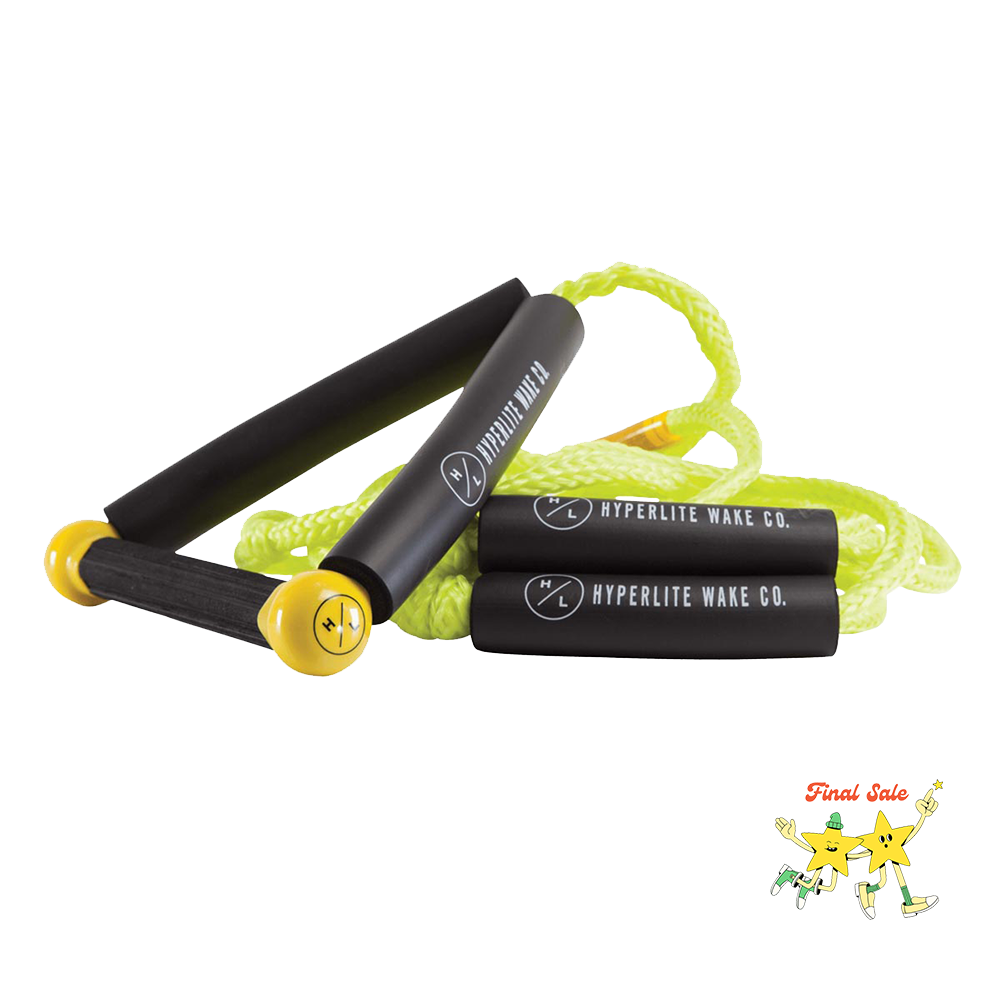 Hyperlite 25 Surf Rope With Handle Yellow