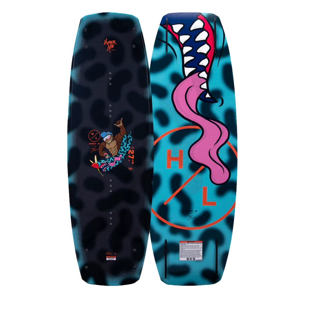 2025 Hyperlite Murray Jr Wakeboard With Hyperlite Kids Remix Bindings