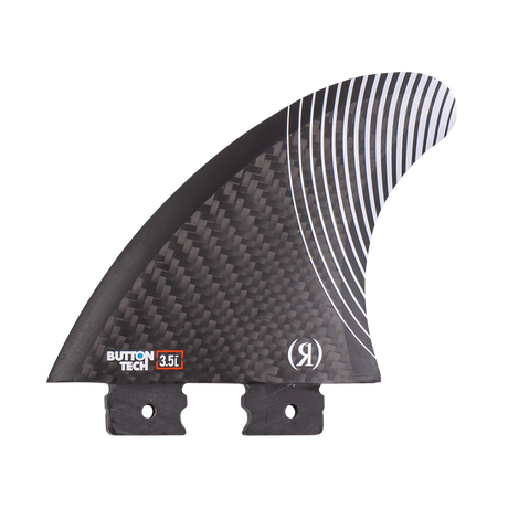 Ronix Button Tech 3.5in Pivot Wakesurf Fins