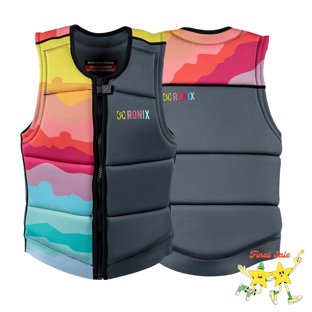 Ronix Coral Womens Impact Vest Rainbow