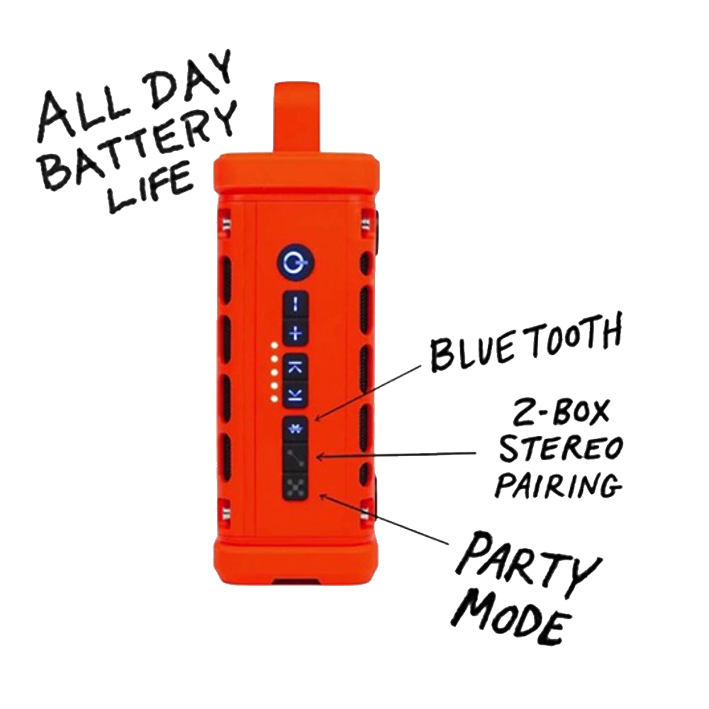 Dipping Orange Ranger Turtlebox Turtlebox Ranger Orange – Wake Effects
