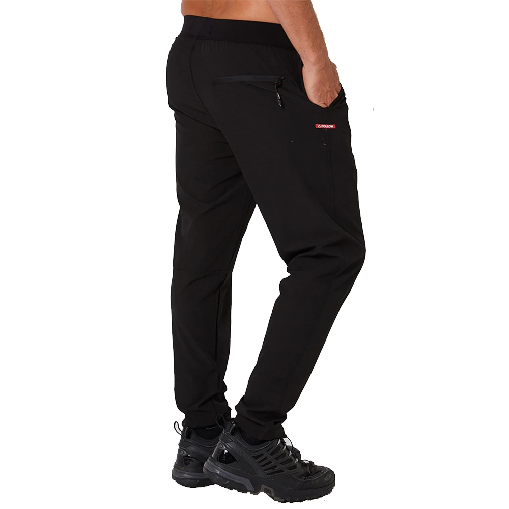 Follow Brand Tech Pants Black