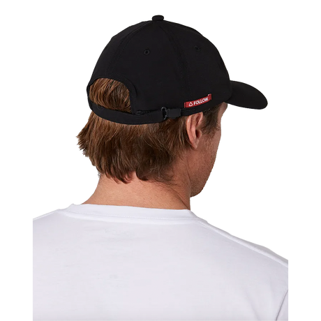 Follow Brand Tested Cap Black