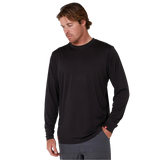 Follow Brand Long Sleeve Sun Shirt Black