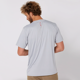 Follow Brand Sun Tee Light Grey