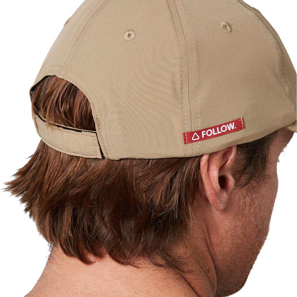 Follow Brand Dad Cap Khaki