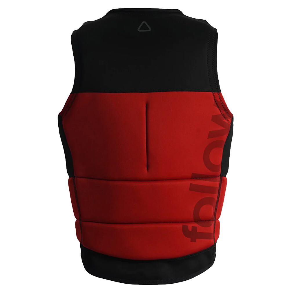 Follow Wake Signal Plus Mens Impact Vest Red