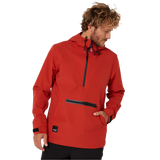 Follow Brand Anorak Spray Jacket Dirty Red