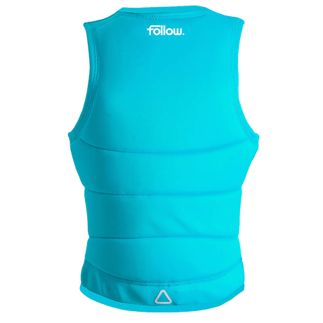 Follow Wake Womens Origin Impact Vest Aqua