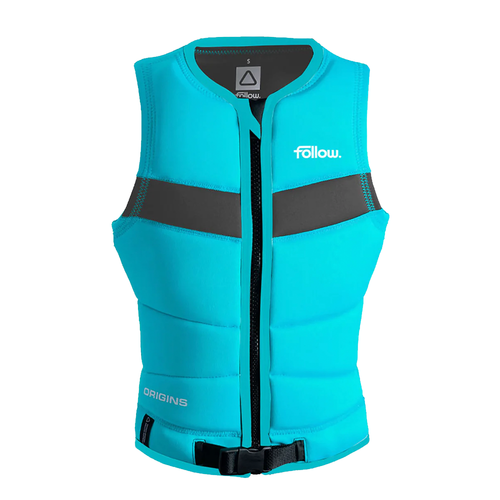 Follow Wake Womens Origin Impact Vest Aqua