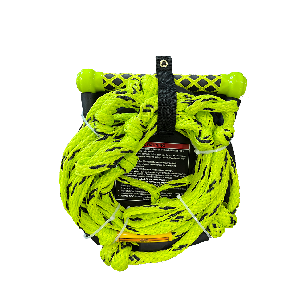 Phase Five Standard Surf Tow Rope Highlighter Lime