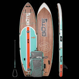 Bote HD Aero 11'6ft Classic Teak Inflatable Paddle Board