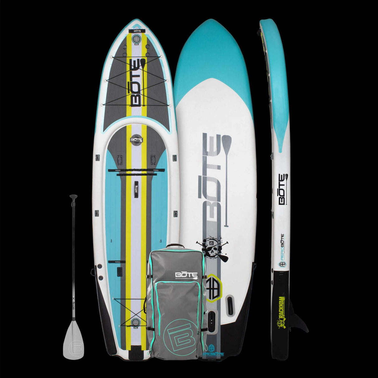 Bote Rackham Aero 12'4 Full Trax Citron Paddle Board