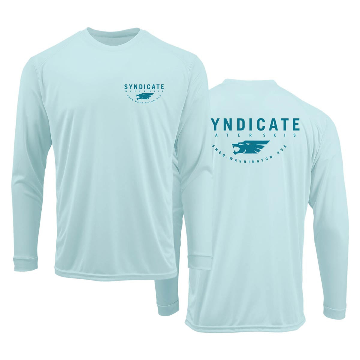 2025 HO Syndicate Sun Shield LS Crew - Aqua Mint