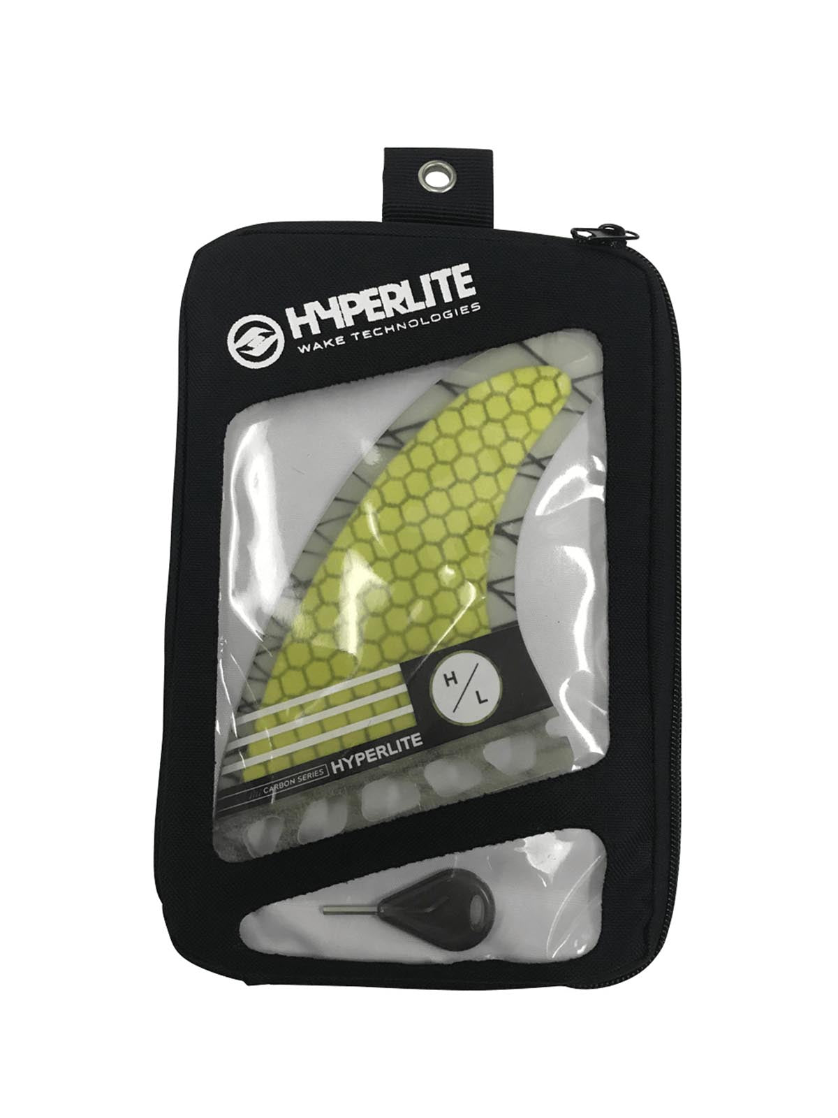 2024 Hyperlite 4.75 Carbon Surf Fin Set w/Key